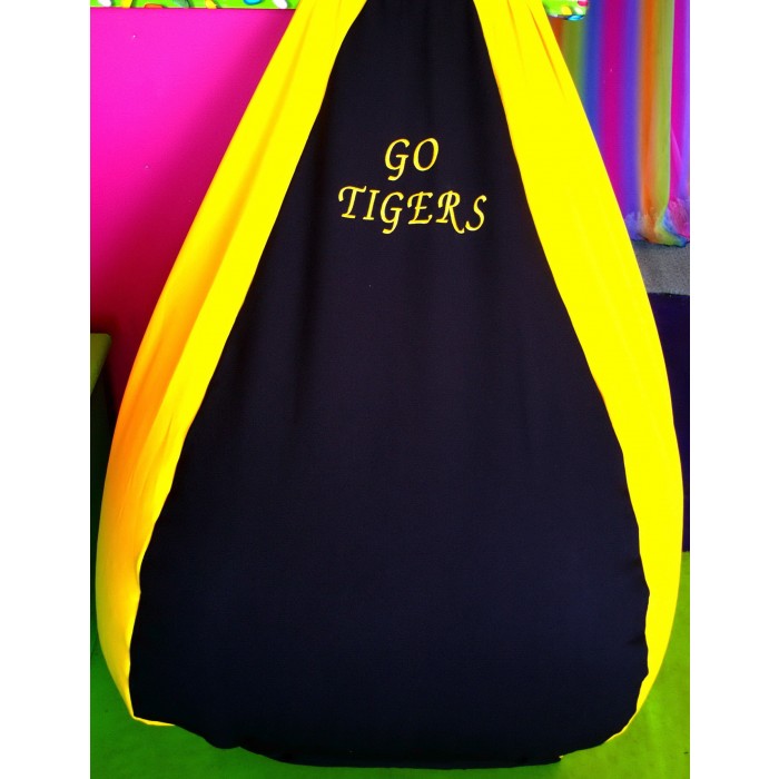 Richmond Tigers Footy Bean Bag approx (1.1m x 80cm) Jelly Beanz Bean